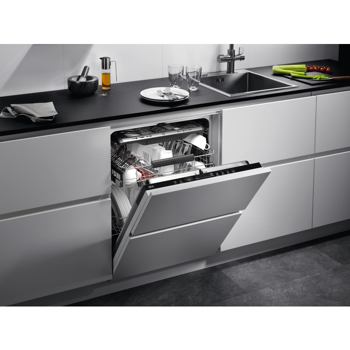 AEG - 60 cm opvaskemaskine - FHK74707P