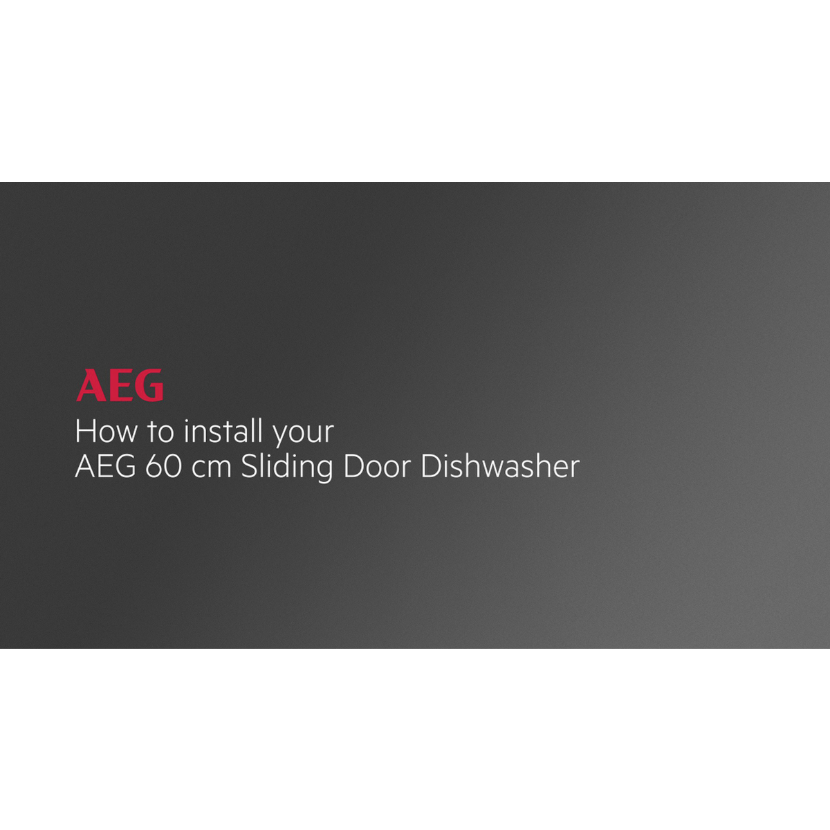AEG - Integreret opvaskemaskine 45-60 cm - FSK77708P