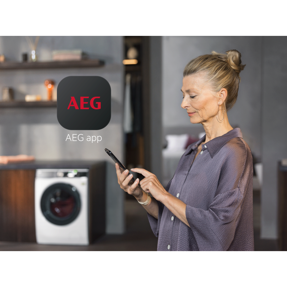 AEG - Tørretumbler med varmepumpe - TR956P95C