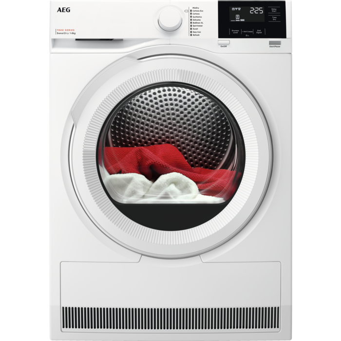 AEG - Tørretumbler med varmepumpe - TR722O84D