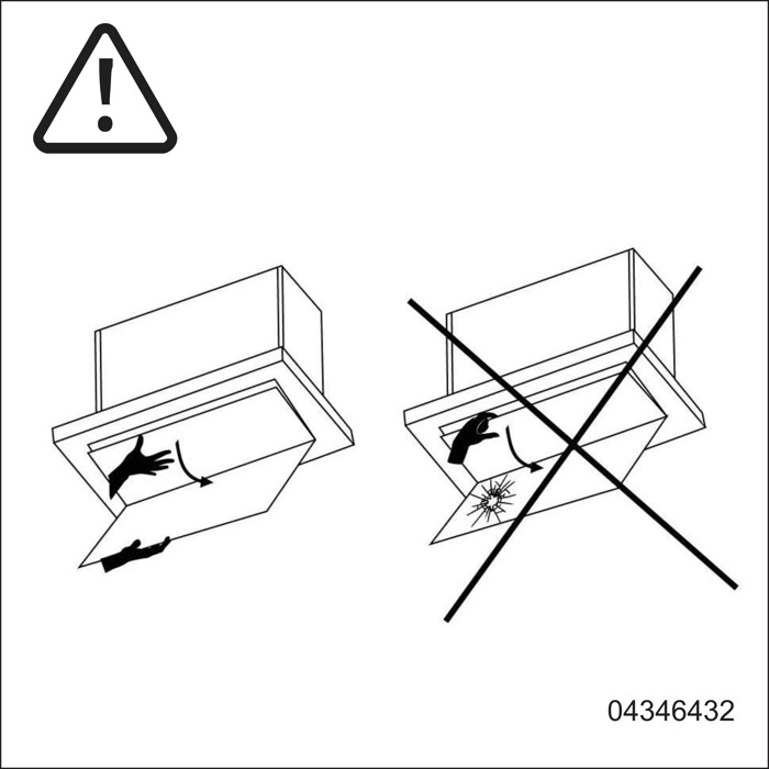 support the glass during movement