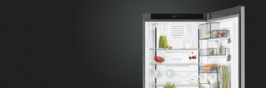 Fritstående køle-/fryseskab fra AEG