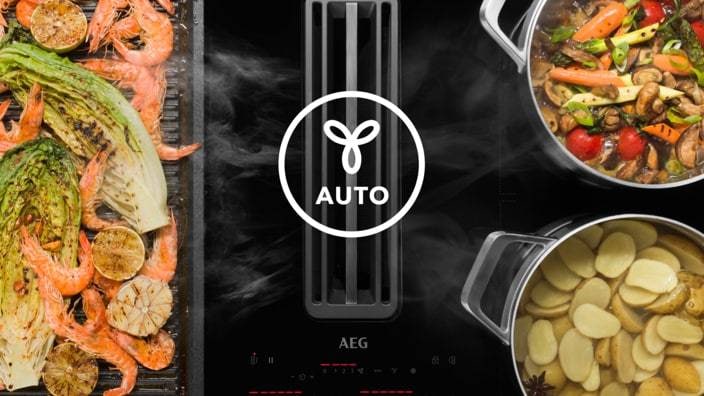 Mad tilberedes på induktionskogepladen med Hob2hood®