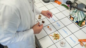 Hervé i sit laboratorium
