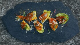 Catalinas cæsarsalat kanapéer