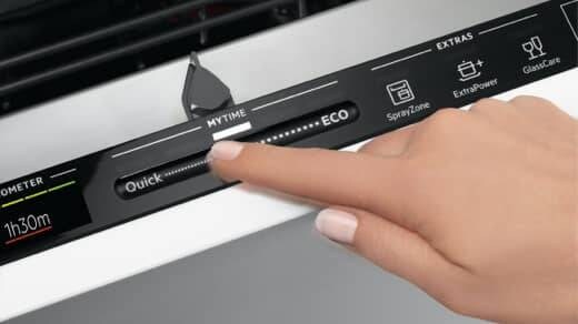 Opvaskemaskine med QuickSelect