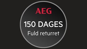 150 dages fuld returret-logo